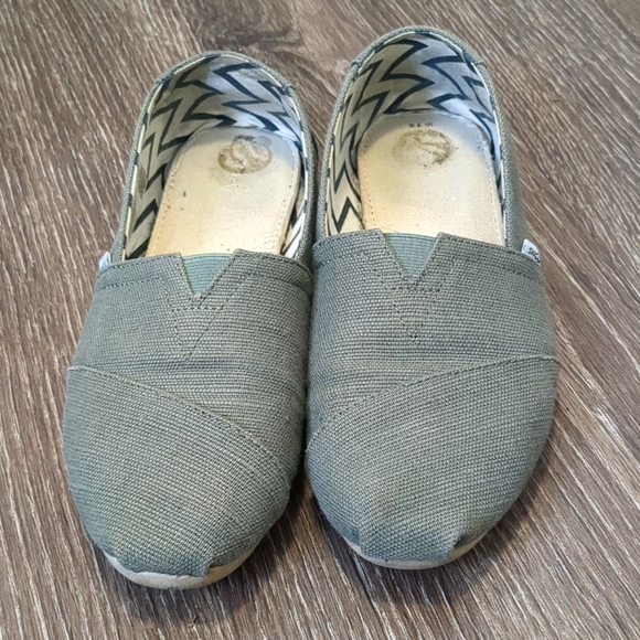 Toms Women's Alpargata Heritage Slip-On Flats - Picture 1 of 6